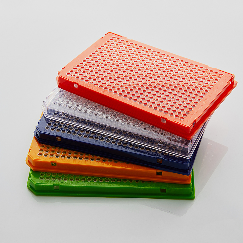 PCR04-M-384-FS 40ul 384 PCR-well full skirt multicolor PCR plate